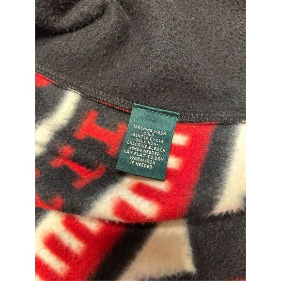 RALPH LAUREN ACTIVE Southwestern Fleece & Cable Knit Zip-Up Jacket Size Large - Picture 7 of 9